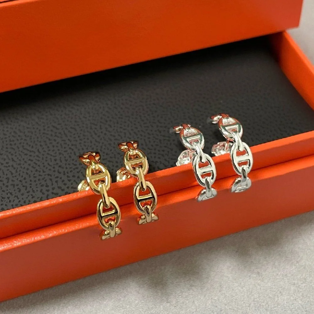 Hermes, Chaine d'Ancre, ear ring
